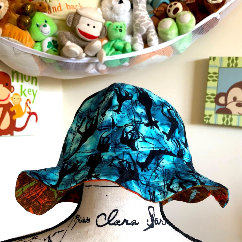 HANDMADE Toddler Brimmed Sun Hat 👒👶